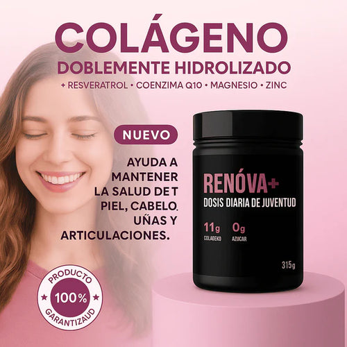 RENOVA PLUS - COLÁGENO DOBLEMENTE HIDROLIZADO