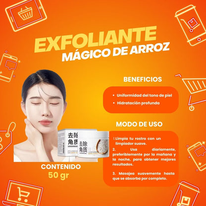 EXFOLIANTE DE ARROZ