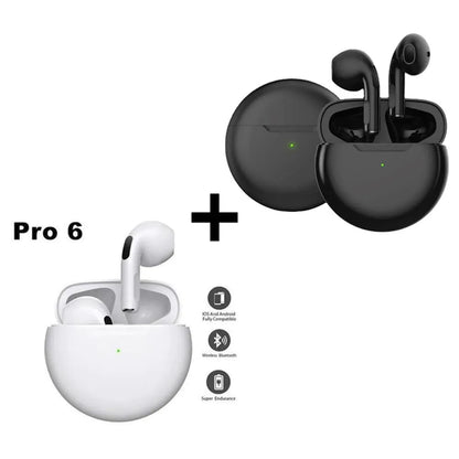 AUDÍFONOS BLUETOOTH PRO 6